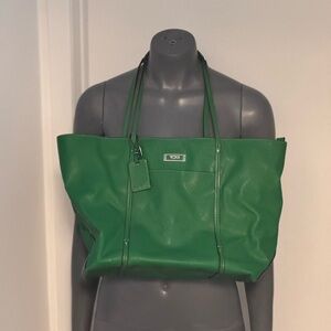 Tumi Emerald Green Tote Bag